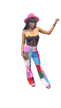 Load image into Gallery viewer, Multi-colored Casual Pants
