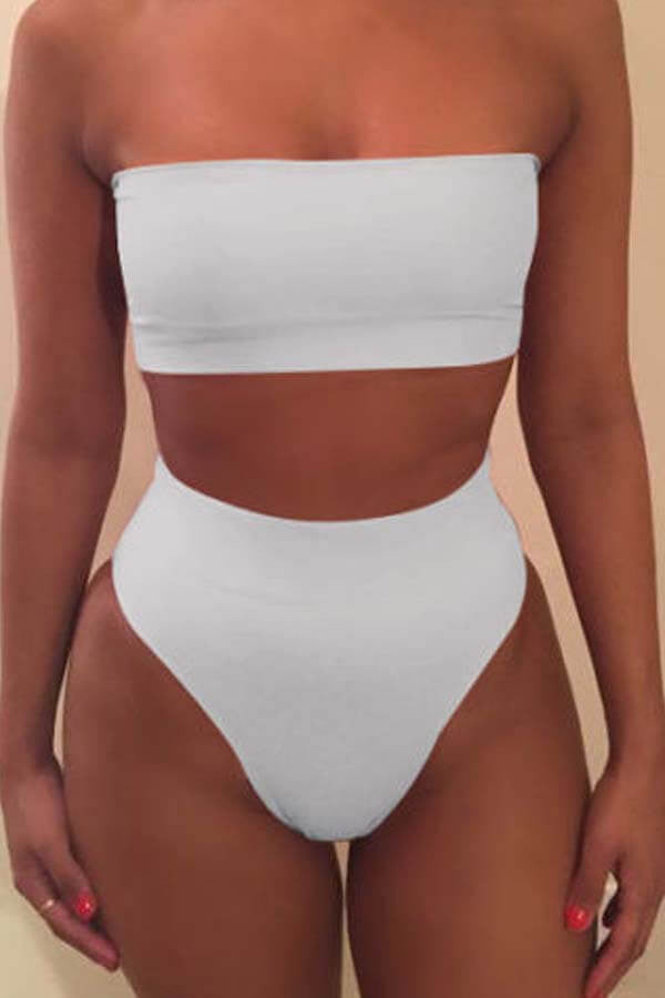 White 2-piece Swimsuit