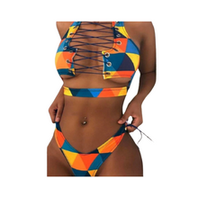 Load image into Gallery viewer, Laced 2-Piece Swimsuit
